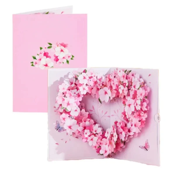 Cymbidium Orchids Pop-Up Greeting Card with Envelope - Image 10