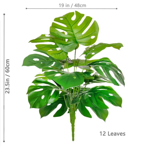 40-100cm Artificial Monstera Tree – Indoor Home & Office Decor - Image 32