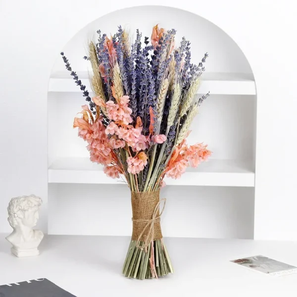 Lavender & Rose Dried Flower Bouquet – Romantic Gift - Image 12