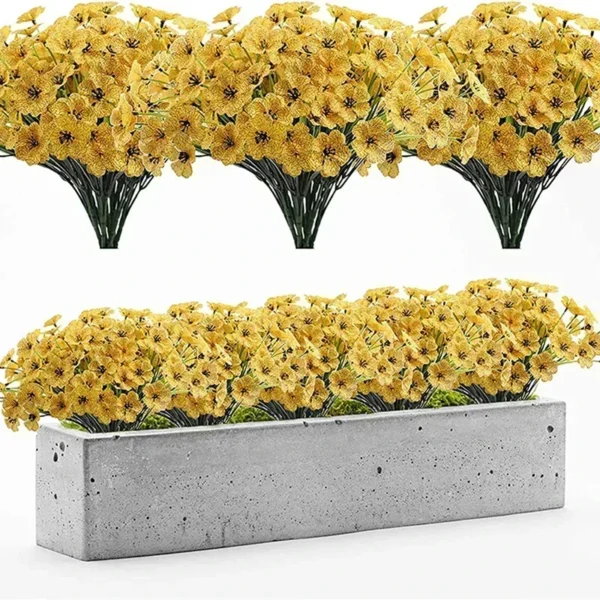 Summer Artificial Flowers – UV Resistant Outdoor Decor - Image 6