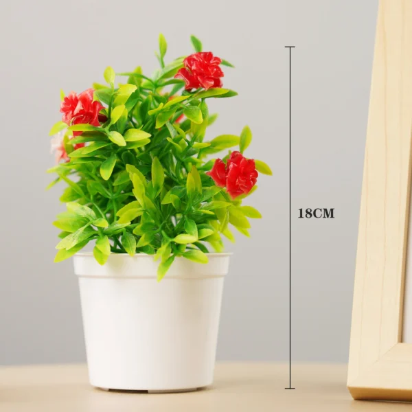 Artificial Bonsai Plant in Pot – Small Desk & Home Decor - Image 3