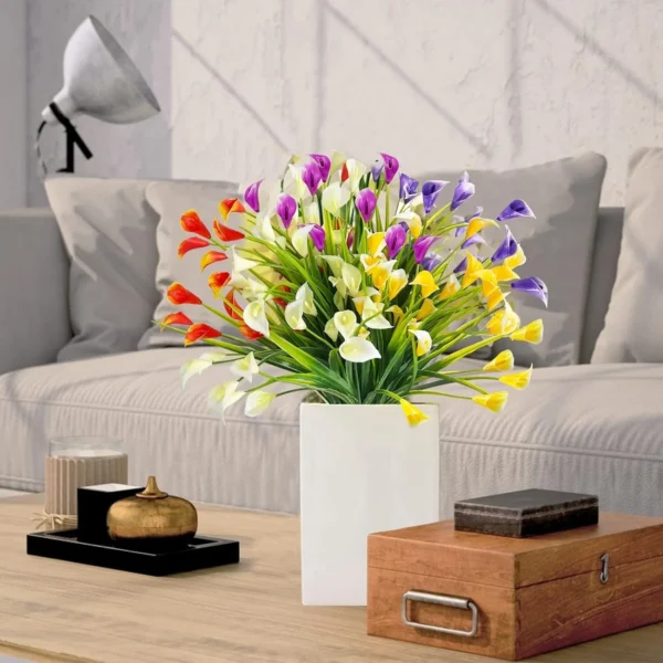 Artificial Calla Lily Bouquet 33cm – Winter Collection - Image 3