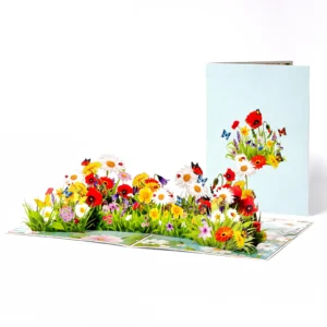 Butterfly 3D Pop Up Greeting Card with Envelope