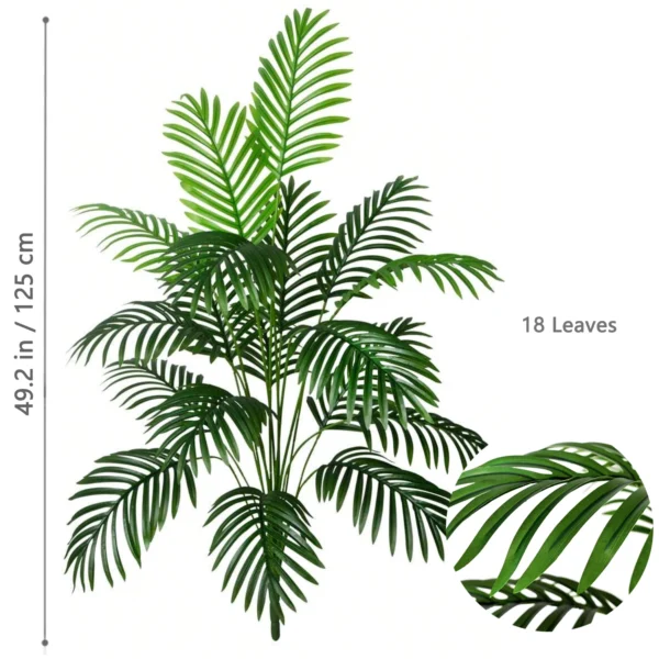 66-125cm Artificial Palm Tree for Home & Garden Decor - Image 19
