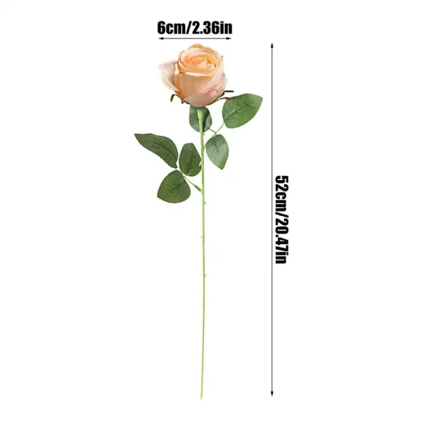 Artificial Rose Branch – Elegant Congrats Decoration - Image 10