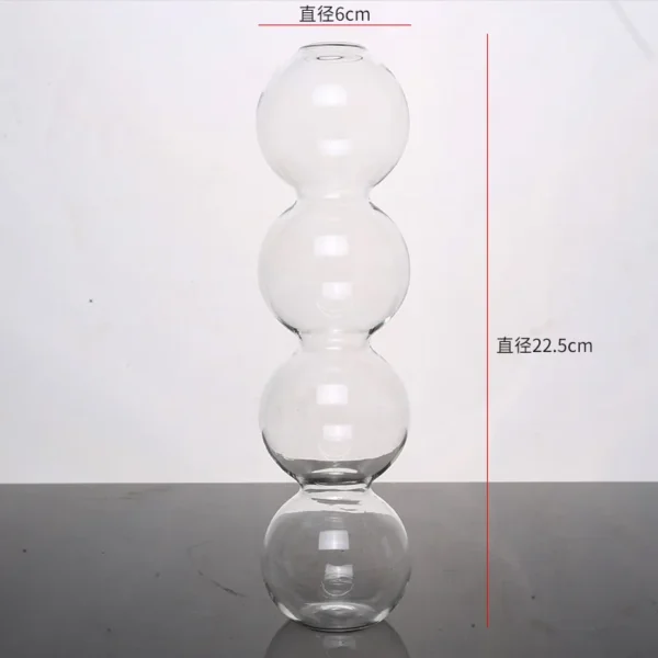 Modern Glass Vase – Nordic Home Decor Flower Pot - Image 24