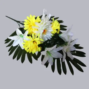 Artificial Lilies Bouquet – Sympathy & Funeral Flowers