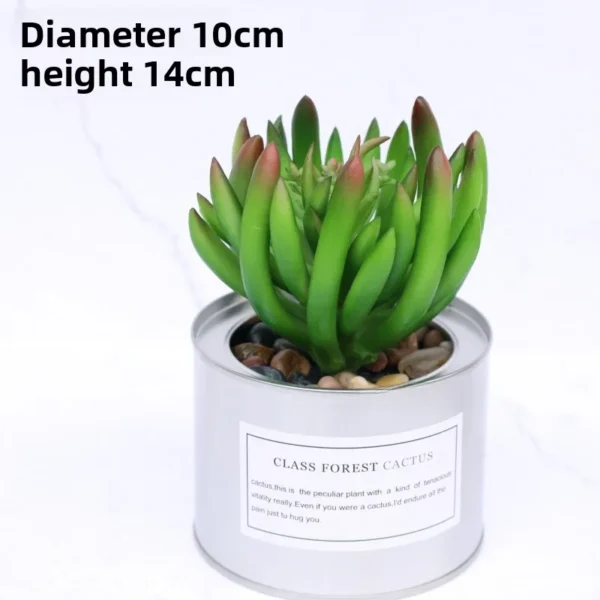 Nordic Faux Succulent Plant Set – Home & Garden Decor - Image 6