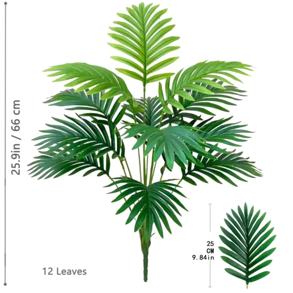 66-125cm Artificial Palm Tree for Home & Garden Decor - Image 21