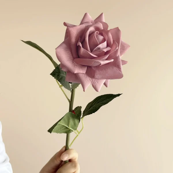 Luxury Artificial Rose Bouquet – 5Pcs Birthday Flowers - Image 9