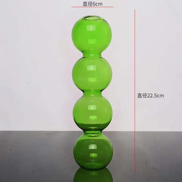 Modern Glass Vase – Nordic Home Decor Flower Pot - Image 9