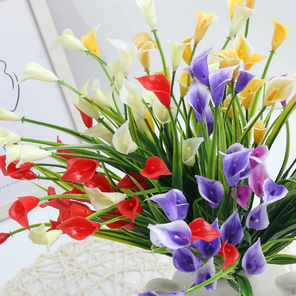 Artificial Calla Lily Bouquet 33cm – Winter Collection - Image 7