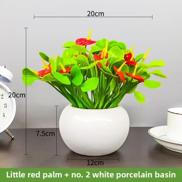 Artificial Succulent Plant – Small Potted Home Decoration - Image 16