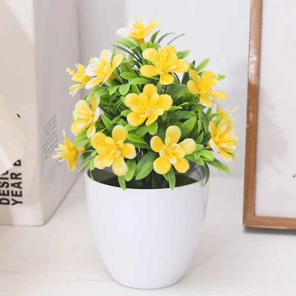 Plum Blossom Artificial Bonsai Plant – Wedding & Home Decor - Image 6