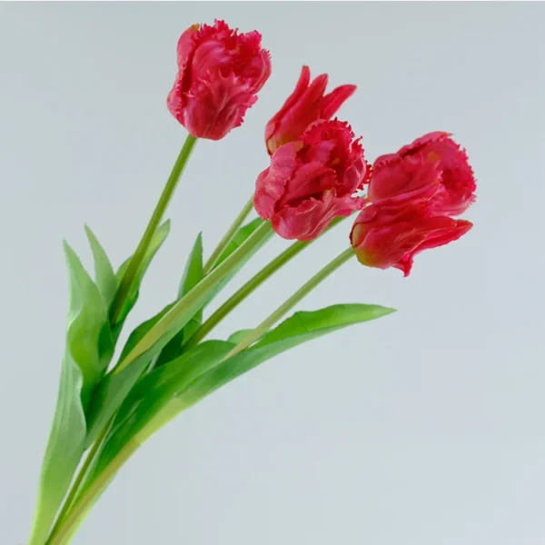 Luxury Silicone Tulip Bouquet 40cm Real Touch Flowers - Image 13