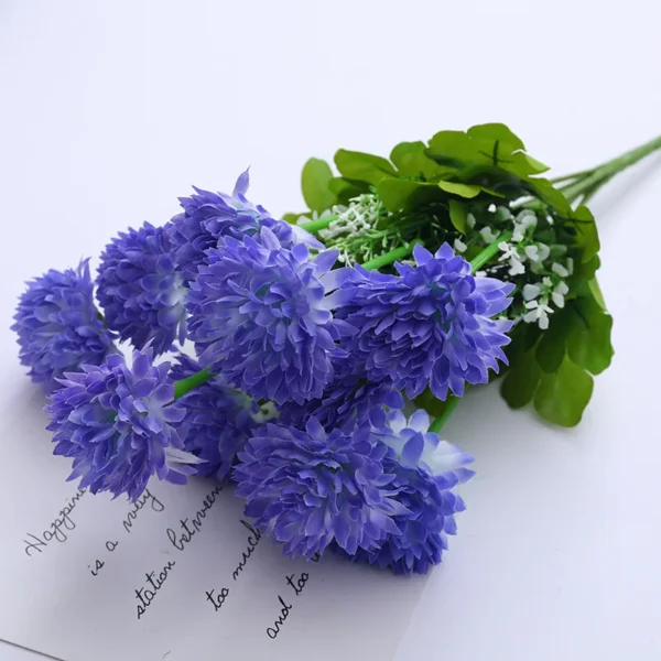 Artificial Hydrangea & Camellia Bouquet – Wedding & Home Décor - Image 12