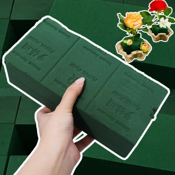 Green Floral Foam Brick for Wedding & Party Arrangements - Image 14