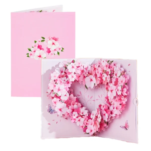Cymbidium Orchids Pop-up Greeting Card with Envelope - Image 8