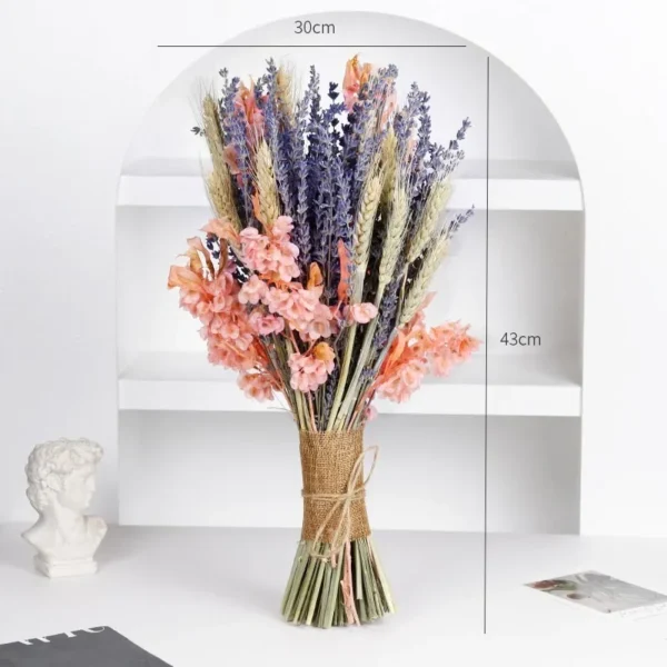 Lavender & Rose Dried Flower Bouquet – Romantic Gift - Image 5