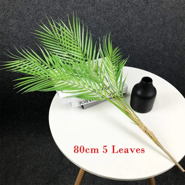125cm Artificial Palm Tree Green Tropical Home Decor - Image 10