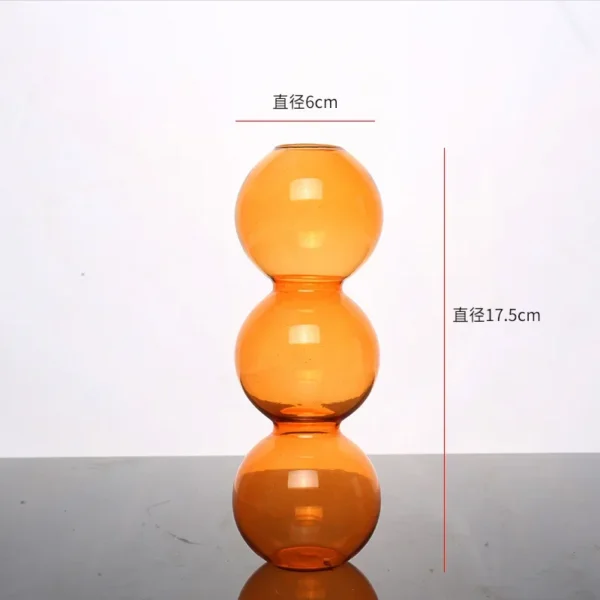 Modern Glass Vase – Nordic Home Decor Flower Pot - Image 17