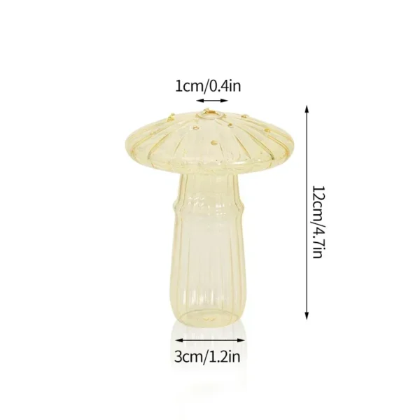Clear Glass Bud Vase – Mini Hydroponic Wedding Decor - Image 32