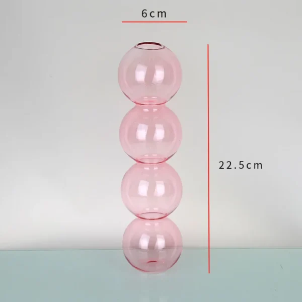 Modern Glass Vase – Nordic Home Decor Flower Pot - Image 25