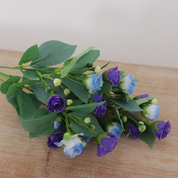 Spring Rose Silk Bouquet – Wedding & Home Decoration - Image 10