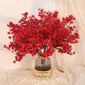 5Pcs Baby’s Breath Winter Artificial Flowers Bouquet