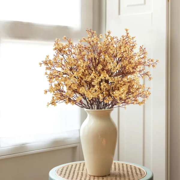 5Pcs Baby’s Breath Winter Artificial Flowers Bouquet - Image 6