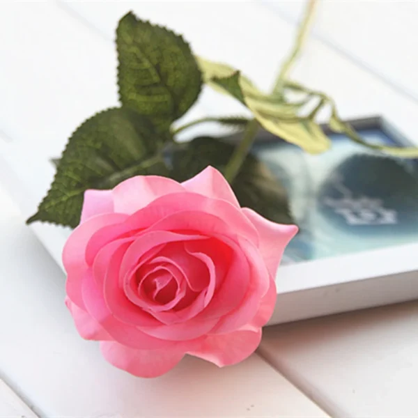 Artificial Rose & Peony Bouquet – 11pcs Wedding Decor - Image 11