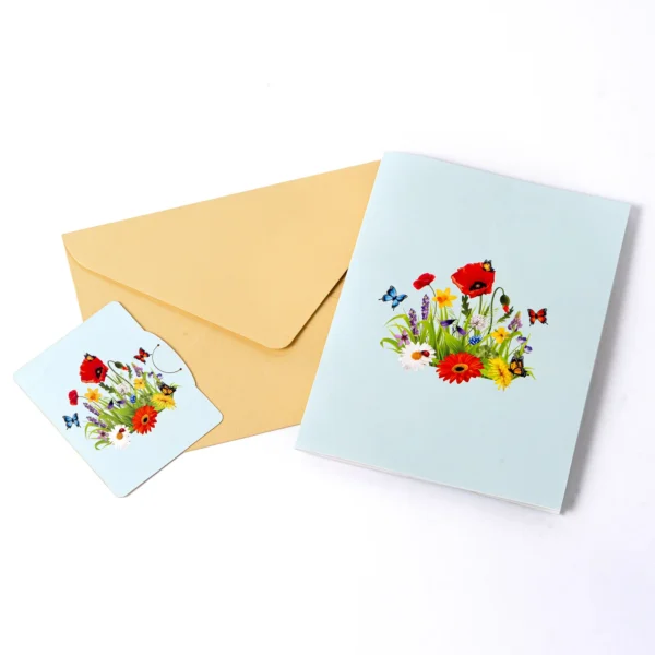 Butterfly 3D Pop Up Greeting Card with Envelope - Image 6