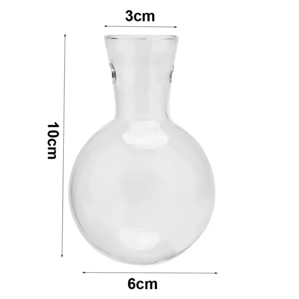 Vintage Glass Hydroponic Vase with Wooden Frame - Image 22