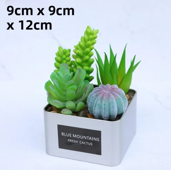 Nordic Faux Succulent Plant Set – Home & Garden Decor - Image 20