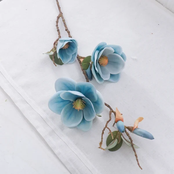 Luxury 78cm Magnolia Silk Orchid Branches – Home & Wedding - Image 7