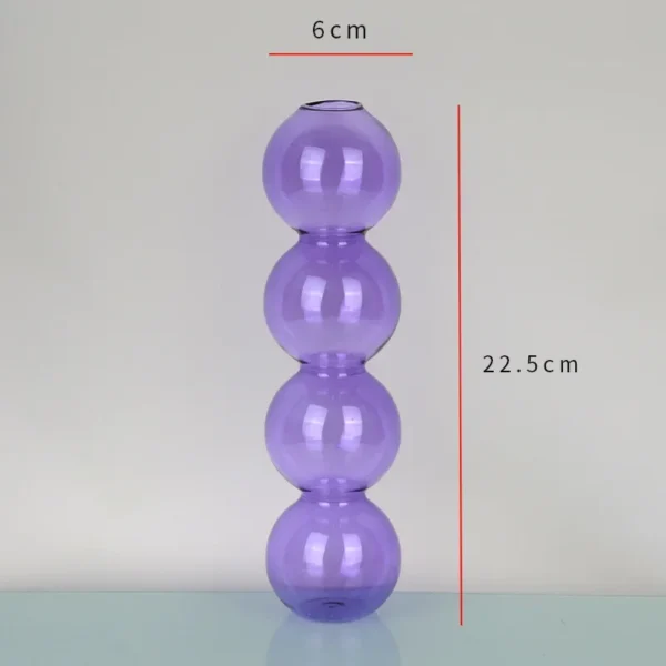 Modern Glass Vase – Nordic Home Decor Flower Pot - Image 16