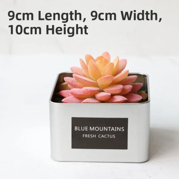 Nordic Faux Succulent Plant Set – Home & Garden Decor - Image 40