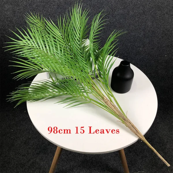 125cm Artificial Palm Tree Green Tropical Home Decor - Image 12