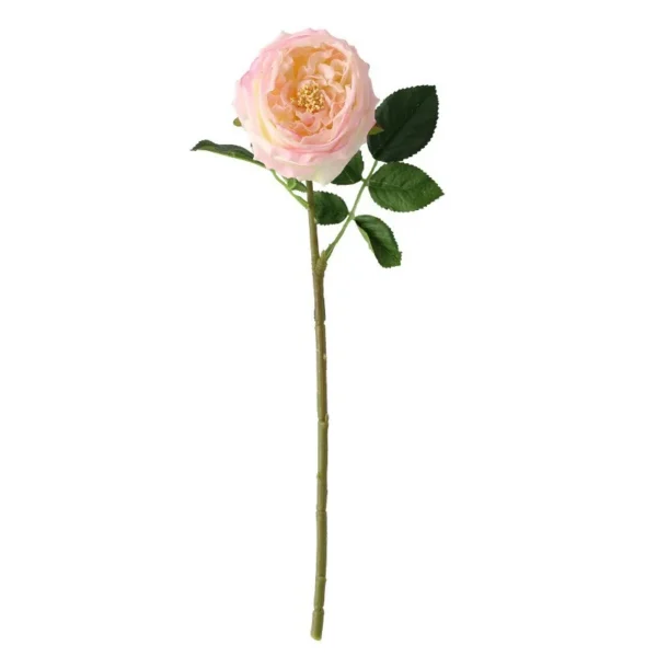 Congratulations Tea Rose Branches – 5pcs Artificial Flowers - Image 6
