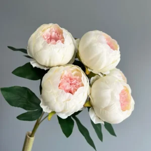 Spring Peony Bouquet – 7-Head Silk Artificial Flowers