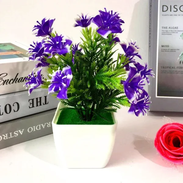 Uflower Artificial Bonsai Flowers – Anniversary Decor - Image 4