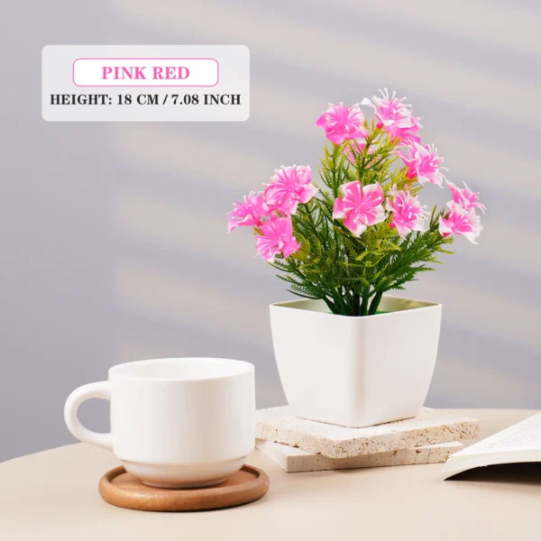 Uflower Artificial Bonsai Flowers – Anniversary Decor - Image 10