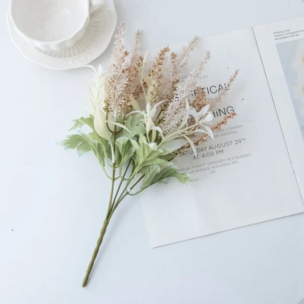 Lavender Artificial Flower Bouquet – Winter Collection - Image 2