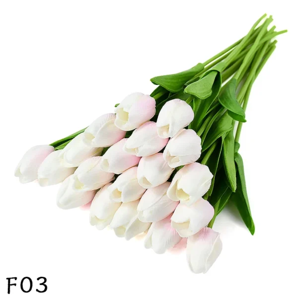 Artificial PU Tulip Bouquet – 5/10pcs Real Touch Flowers - Image 31