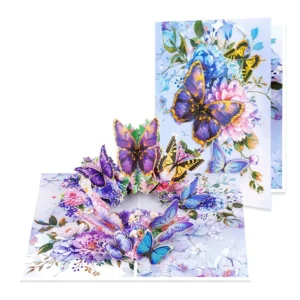 3D Pop-Up Birthday Greeting Card with Cake & Piano Design