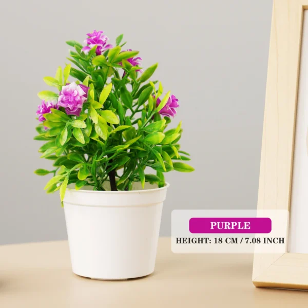 Artificial Bonsai Plant in Pot – Small Desk & Home Decor - Image 7