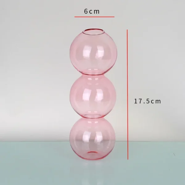 Modern Glass Vase – Nordic Home Decor Flower Pot - Image 14