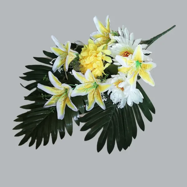 Artificial Lilies Bouquet – Sympathy & Funeral Flowers - Image 11