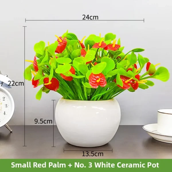 Artificial Succulent Plant – Small Potted Home Decoration - Image 19