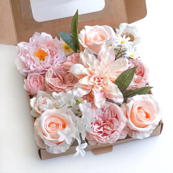 YeeNanee Autumn Terracotta Artificial Flowers Set - Image 9
